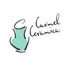 Image of Carmel Ceramica Cat Food/Water Bowl - French Grey