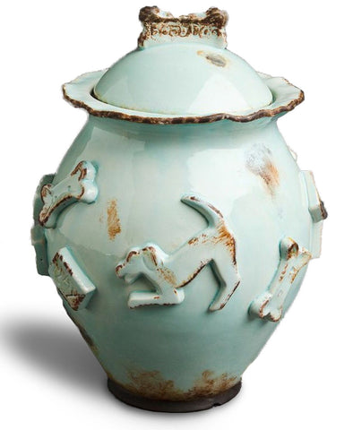 Image of Carmel Ceramica Dog Treat Jar