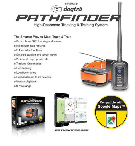 Image of Dogtra Pathfinder GPS Tracking &  E-Collar Remote Training System