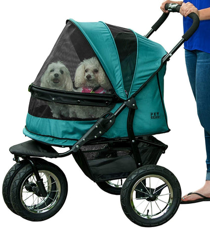 Image of Pet Gear Double Pet NO-ZIP Stroller