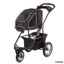 Petique 5-in-1 Pet Stroller (Complete Set with Pet Carrier and Stroller Frame)