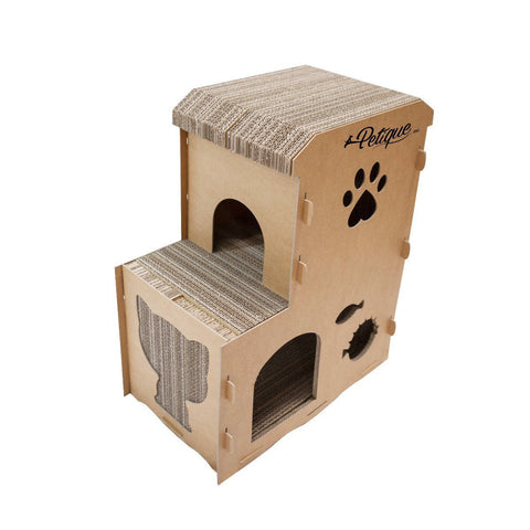 Image of Petique Feline Meow House Cat House