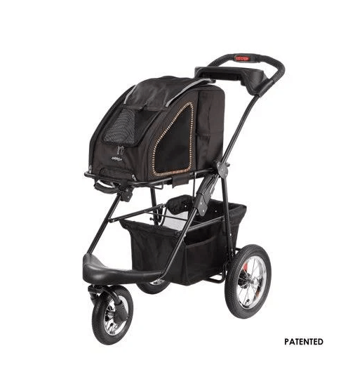 innopet dog stroller Petique 5-in-1 Pet Stroller (Complete Set with Pet Carrier and Strolle – Care About My Pet