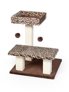 Prevue Pet Kitty Power Paws Leopard Terrace