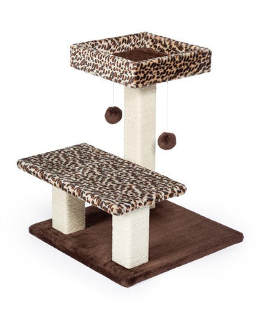 Image of Prevue Pet Kitty Power Paws Leopard Terrace