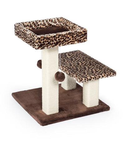 Prevue Pet Kitty Power Paws Leopard Terrace