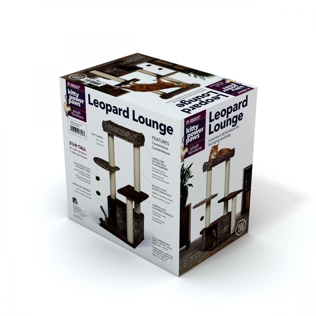 Prevue Pet Kitty Power Paws Leopard Lounge