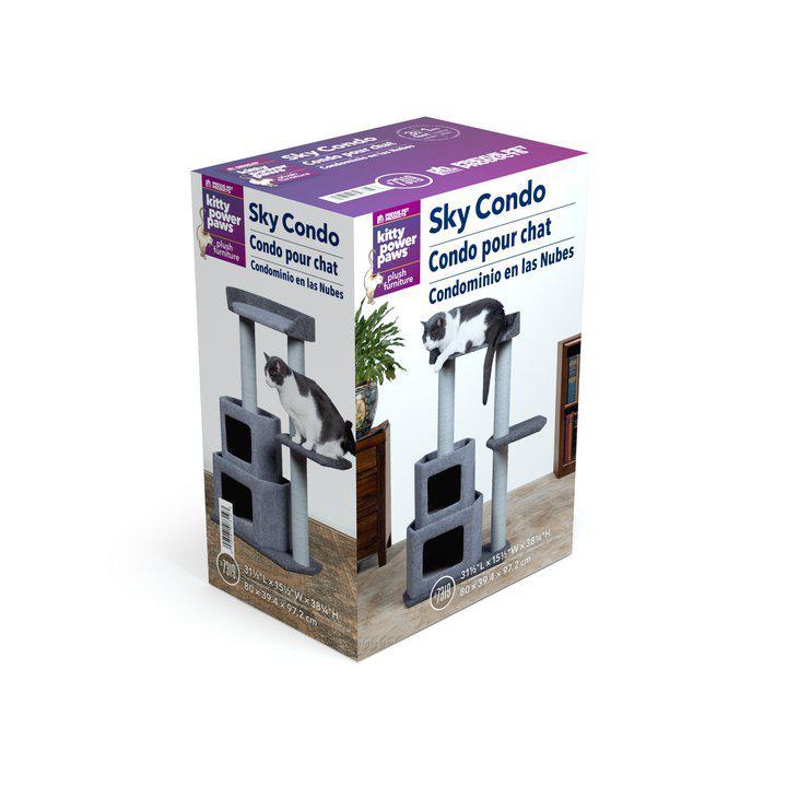 Prevue Pet Kitty Power Paws Sky Combo