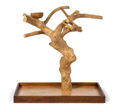 Image of Prevue Pet CoffeaWood Tree Floor Stand or Mini Table