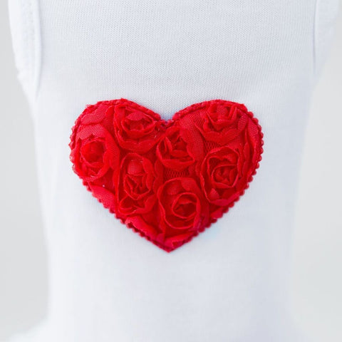 Image of Puffed Up Heart Ultra Soft 100% Cotton Dress