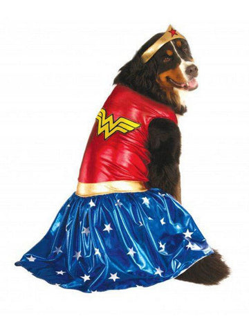 Image of Rubie's Costume Company DC Comics Officially Licensed Wonder Woman Dog & Cat Costume