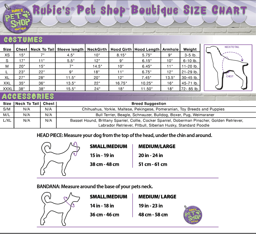 Rubie's Costume Company Officially Licenced Classic Pet Batman Costume