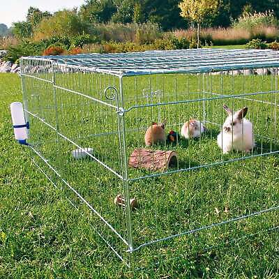 Image of Trixie Pet Natura Galvanized Steel Wire Rabbit Portable Outdoor Run