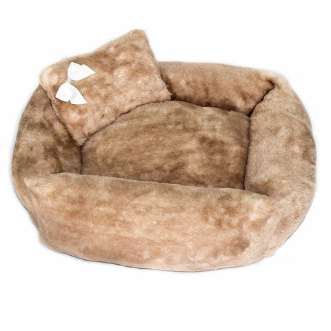 Image of Super Plush Teddy Bear Pet Bed