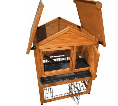Image of Ware Pet Products Premium Plus Bunny Barn Rabbit Hutch