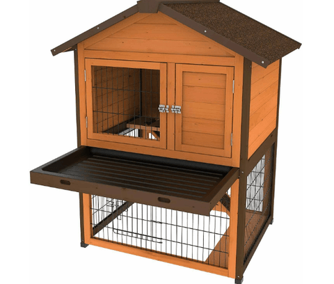 Image of Ware Pet Products Premium Plus Bunny Barn Rabbit Hutch