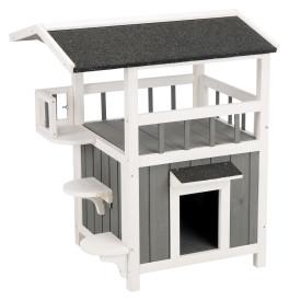 Image of Trixie Pet natura Pet Home with Shaded Balcony