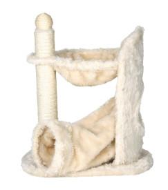 Trixie Pet Cat Furniture Baza Gandia Scratching Post with Hammock Cream