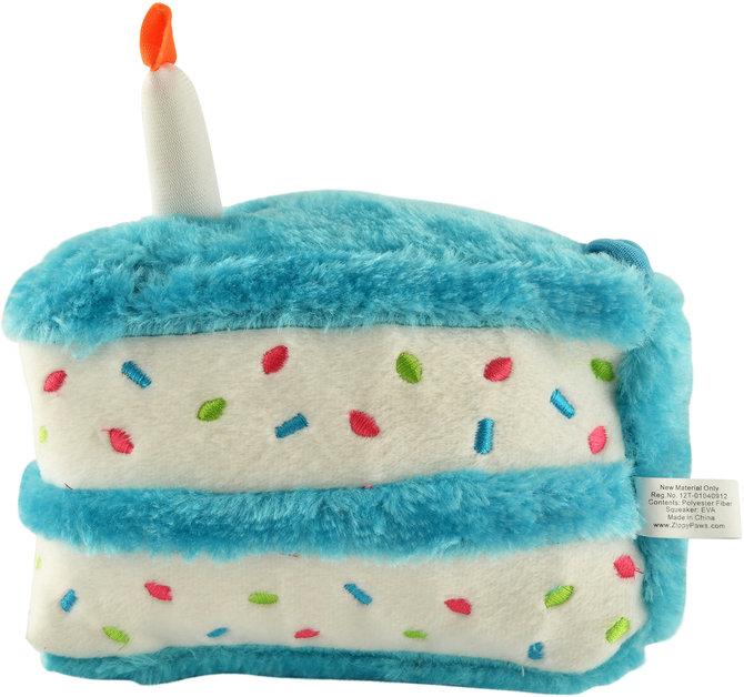 Zippy Paws Birthday Cake Plush Toy Bundle