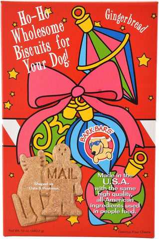 Image of Gingerbread Holiday Bark Bars Natural Dog Treats